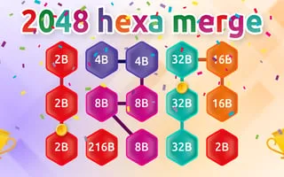 2048 Hex Chain Merge