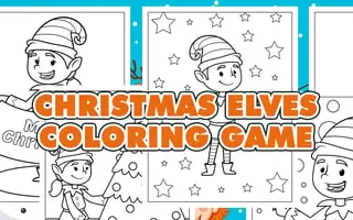 Christmas Elves Coloring Game