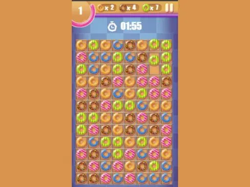 تطبیق دونات‌ها