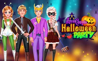 Royal Couple Halloween Party